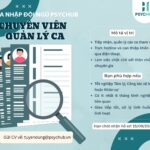 TUYỂN DỤNG CHUYÊN VIÊN QUẢN LÝ CA – PSYCHUB